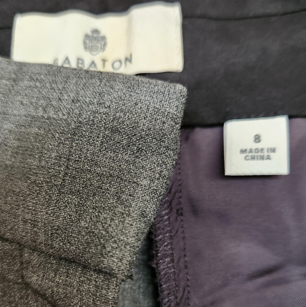 Babaton Program gray pants size 8